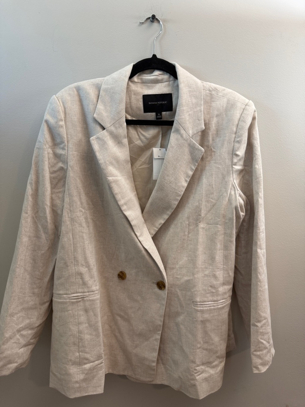 NWT Banana Republic Linen Blend Blazer